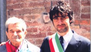 Attilio Bacchiocchi e il sindaco Matteo Principi