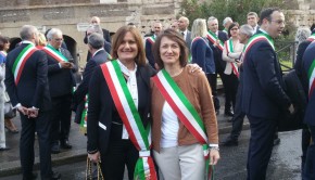 Corinaldo a Roma per la festa della Repubblica, il vicesindaco Porfiri con i 400 sindaci d'Italia